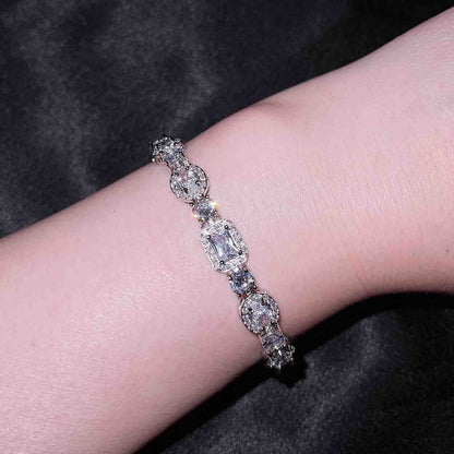 S925 Sterling Silver Diamond Bracelet