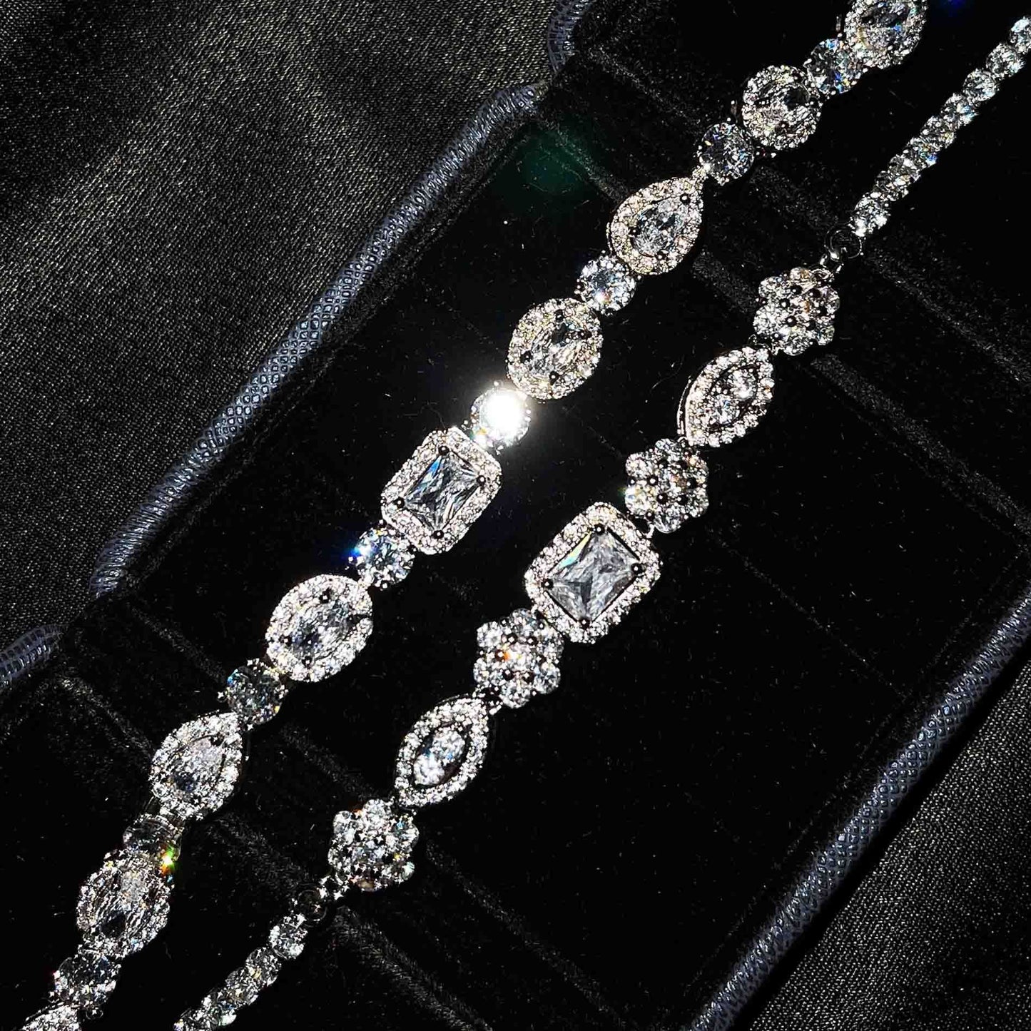 S925 Sterling Silver Diamond Bracelet