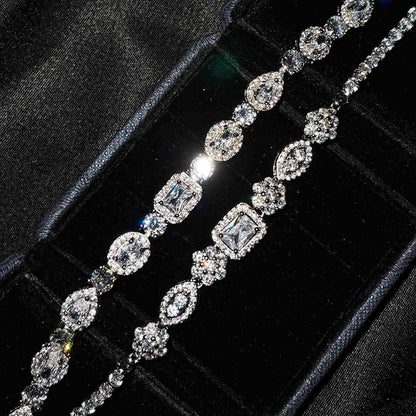 S925 Sterling Silver Diamond Bracelet